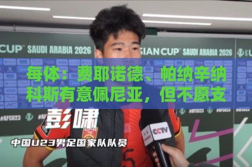 每体：费耶诺德、帕纳辛纳科斯有意佩尼亚，但不愿支付转会费