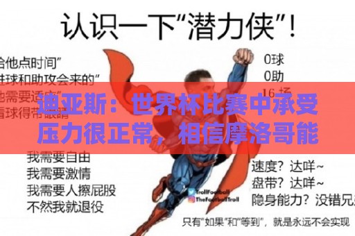 迪亚斯:世界杯比赛中承受压力很正常,相信摩洛哥能取得好成绩 迪亚斯:世界杯比赛中承受压力很正常,相信摩洛哥能取得好成绩