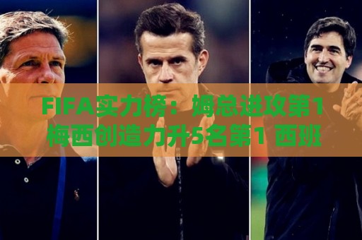 FIFA实力榜:姆总进攻第1 梅西创造力升5名第1 西班牙包揽防守前3 FIFA实力榜:姆总进攻第1 梅西创造力升5名第1 西班牙包揽防守前3