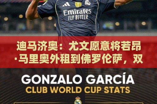 迪马济奥：尤文愿意将若昂·马里奥外租到佛罗伦萨，双方在沟通