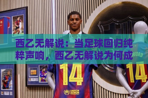西乙无解说：当足球回归纯粹声响，西乙无解说为何成为新潮流？西乙无解说背后的观赛逻辑🔂线上十大最稳体育网排行信号赔率升盘在线看评级